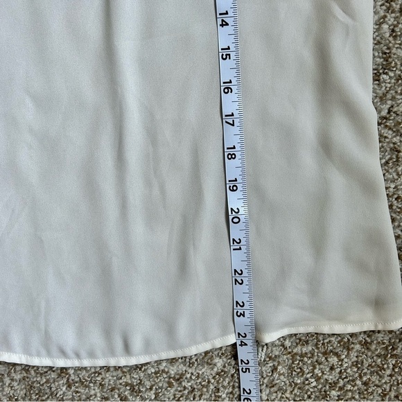 🦋 Express Grey White Reversible Tank Top Blouse XXS Neutral Summer Lightweight - Picture 8 of 10